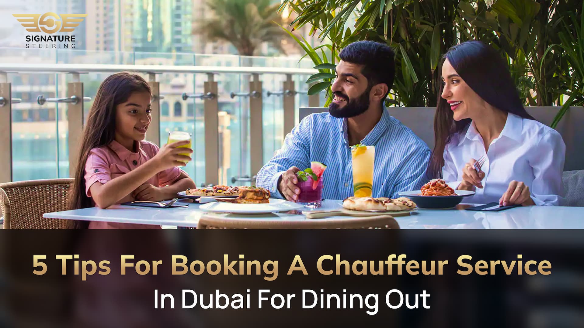 Booking a Chauffeur Service in Dubai for Dining