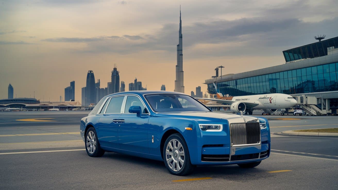 Luxury Cars for Airport Transfers in Dubai